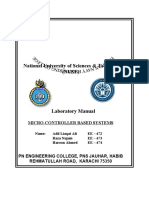 NUST Lab Manual Micro-Controller Based Systems