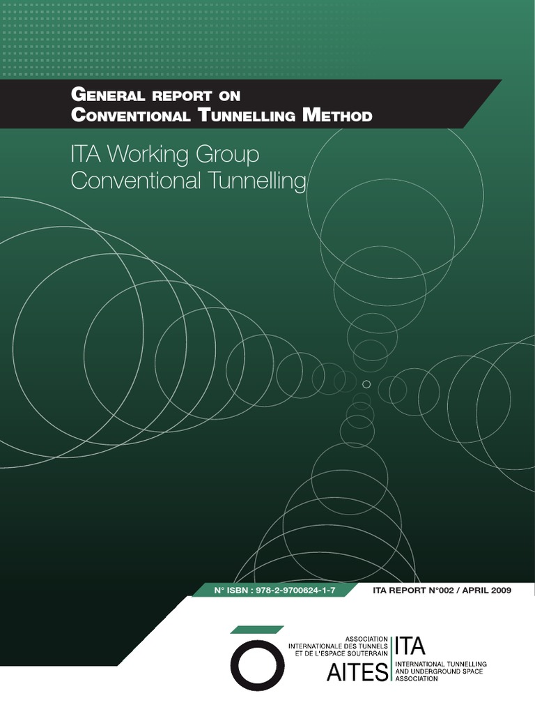 ITA Report on Conventional Tunnelling | PDF | Tunnel | Hydrogeology