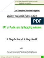Egyptian-Italian Workshop on Plastics BAT