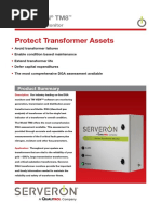 Protect Transformer Assets: Serveron Tm8