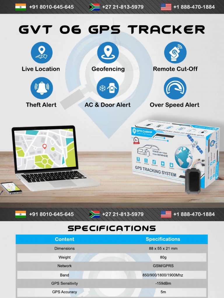 GPS Tracker Specs & Features | PDF | Telecommunications | Mobile Technology