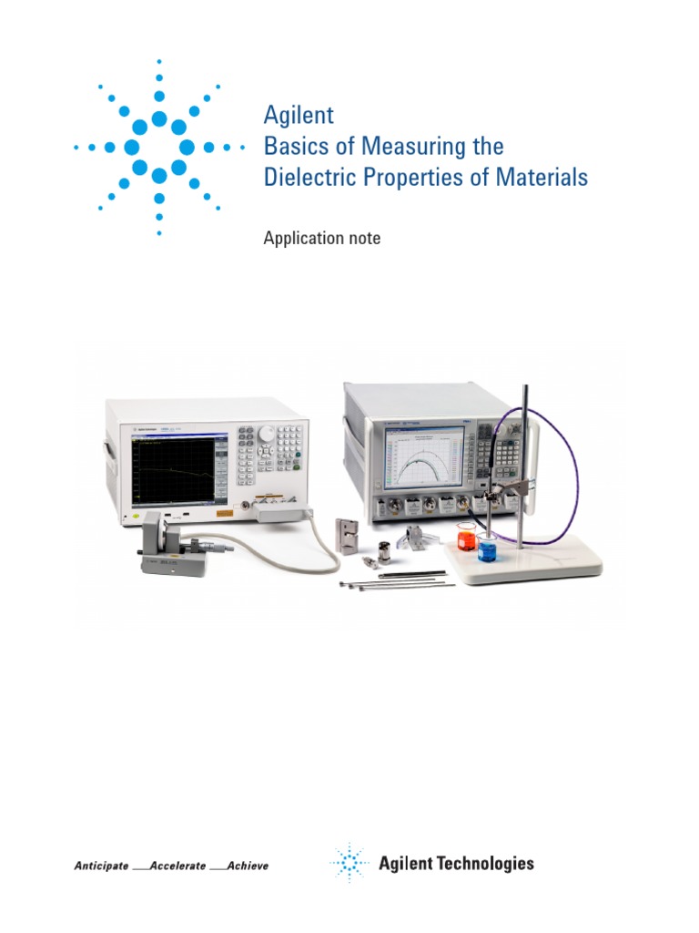 Agilent Application Note | Download Free PDF | Dielectric | Inductor