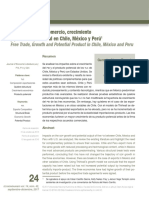 TEXTO 1 ARTÍCULO PARA EL DESARROLLO DEL TA_Tratados de Libre Comercio Crecimiento y Producto Potencial en Chile México y Perú