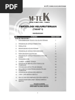 Download M-tek Teknologi Kejuruteraan-tahap 1 by rea0079 SN38509784 doc pdf