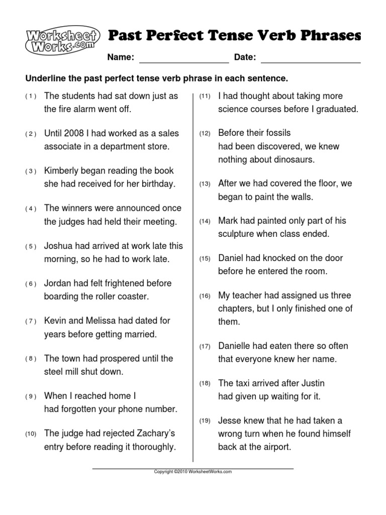 worksheet-works-past-perfect-tense-verb-phrases-1-linguistics-grammar