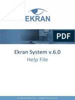 Ekran System v6 Help File Setup and Configuration