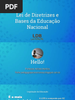 LDB - Parte I - Pedagogia para concursos