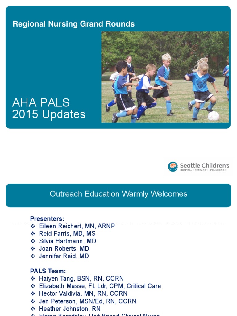 2015 PALS Guidelines Update | PDF | Cardiac Arrest | Cardiopulmonary ...