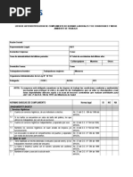 Lista de Chequeo DS 594