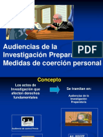 Audiencias de La Investigacion Preparatoria