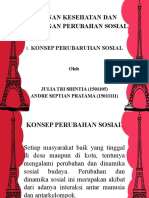 Konsep Perubahan Sosial