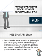 Konsep Dasar Dan Model Konsep Keperawatn Jiwa