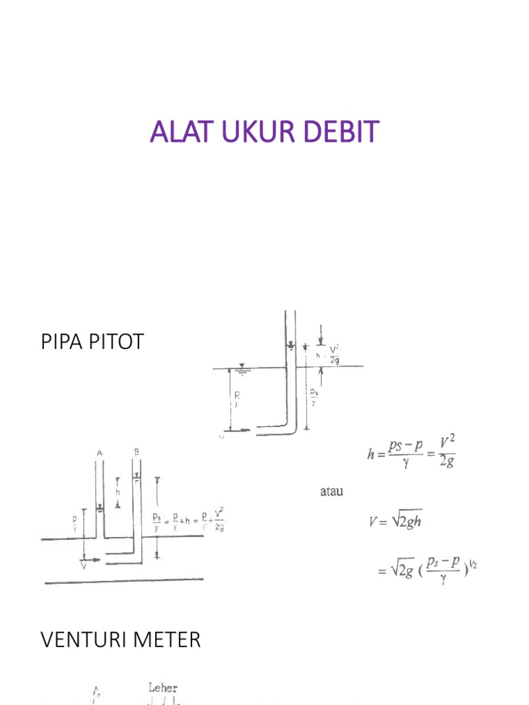 Alat Ukur Debit 2 Pdf Pdf