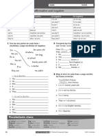 Present Simple Affirm Neg Questions and Short Answer