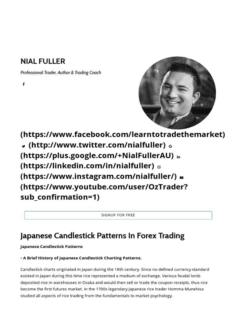 Leitura 3 Japanese Candlestick Patterns Forex Trading Tutorial - 