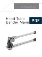 Swagelok Hand Tube Bender Manual