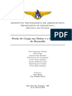 Estudo Da Perda de Carga em Dutos e Túneis de Vento