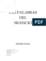 Las Palabras Del Silencio. Correccion 2015