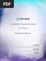 Cryzen Whitepaper (Draft)