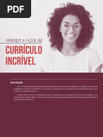 Como Fazer Um Curriculo Incrivel