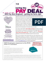 NHS Pay Deal Aug 2018
