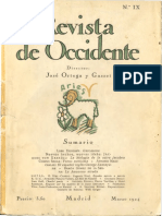 Uexküll, Jakob Johann - La Biología de La Ostra Jacobea (Revista de Occidente No. IX (Marzo de 1924) ) (Robertokles Scans)