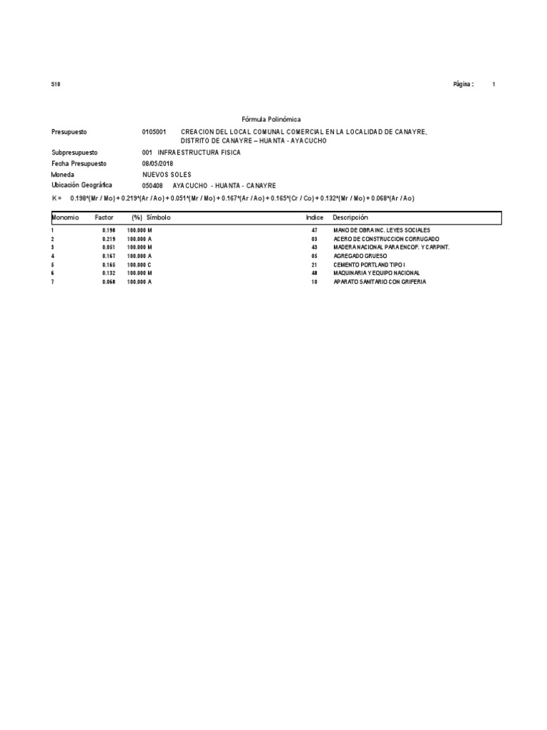 Formula K | PDF