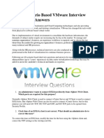 Scenario Based Vmware Interview Questions Answers