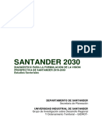 Tomo IV SANTANDER 2030  DIAGNÓSTICO PARA LA FORMULACIÓN DE LA VISIÓN PROSPECTIVA DE SANTANDER 2019-2030 