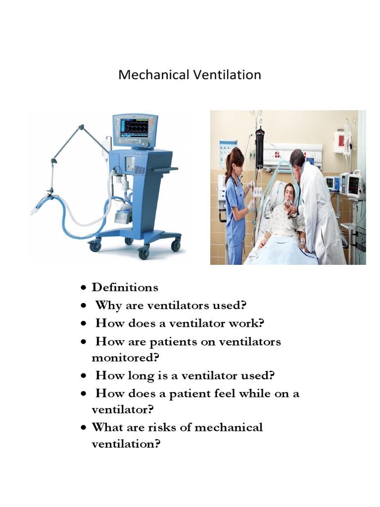Understanding Mechanical Ventilation Basics | PDF | Science & Mathematics