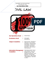 UP08 Civil Law