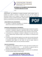 Consentimiento Informado Menores Fundacion Tiempo