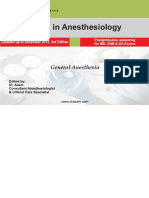 Anesthesia challenges in robotic surgery