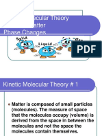 Kinetic Molecular Theory and States of Matter