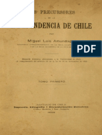 Los Precursores de La Independencia de Chile
