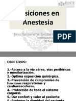 Posiciones en Anestesia