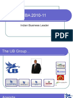 PSG IM - MBA 2010-11: Indian Business Leader
