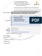 Os Impactos Do Teor de Fumos Metálicos em Processos de Soldagem de Arco Elétrico Com Eletrodo Revestido A Saude Ocupaconal e Segurança Do Trabalhador PDF