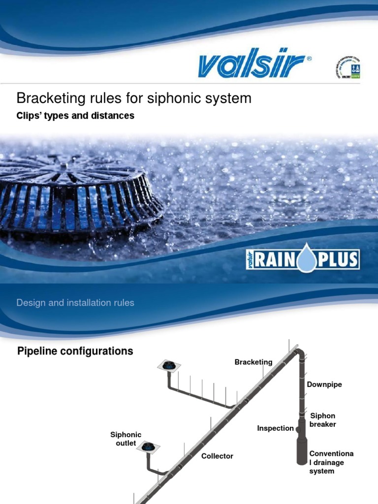 Siphonic Drainage System Guidelines | PDF | Pipe (Fluid Conveyance ...