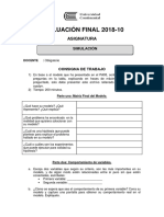 Simulación evaluación final 2018