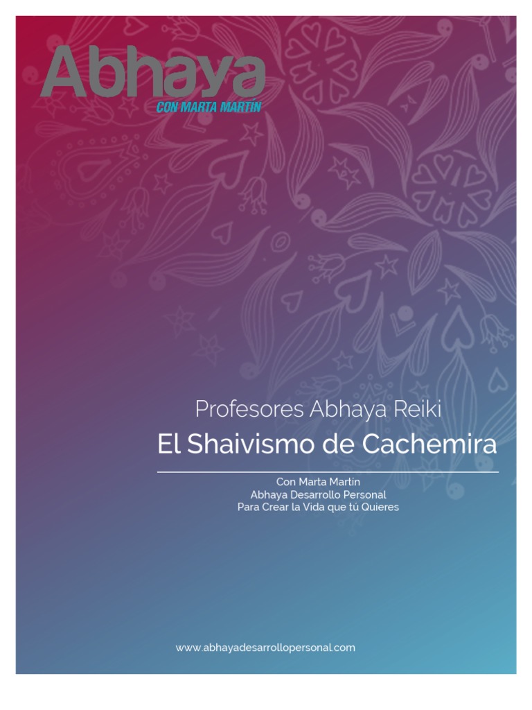 El Shaivismo de Cachemira | PDF | Mente | Shiva