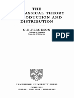 C. E. Ferguson-The Neoclassical Theory of Production and Distribution-Cambridge University Press (1969)