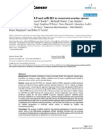 Potential role of miR-9 and miR-223 in recurrent ovarian cancer.pdf