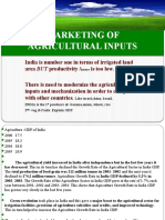 Agricultural Inputs Marketing in India