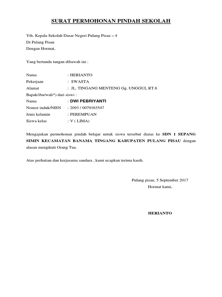 Surat permohonan pindah sekolah.docx