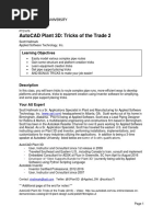 Custom Python Scripts for Plant 3D | PDF | Auto Cad | Software Engineering