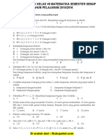 SOAL UKK MATEMATIKA