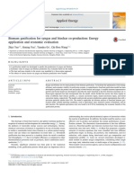 Biomass Gasification For Syngas and Biochar