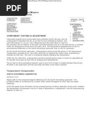 Stromberg 175 Cd 2 Manual
