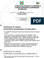 Seminar on ASEAN CG Scorecard Usakti July26 2018 Rev